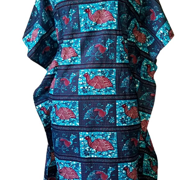 African Guinea Short Bou Bou Kaftan Caftan - Picture 2 of 2